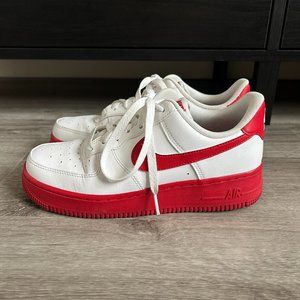 Nike Air Force 1 Low Red White Sole - 2020